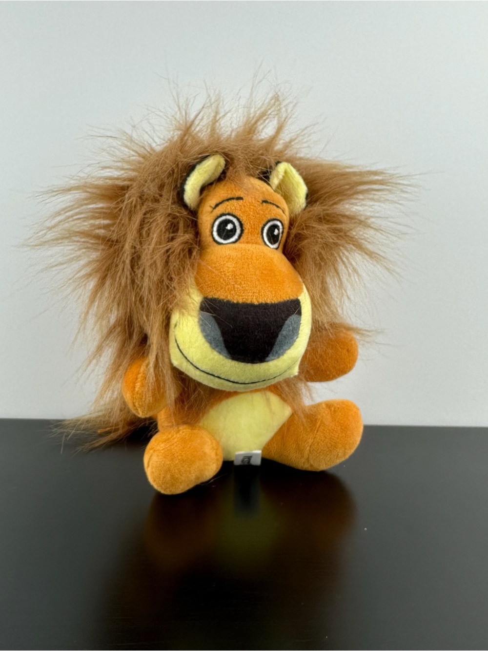 Madagascar Alex Lion 7” Orange Brown Cream Plush Stuffed Animal
